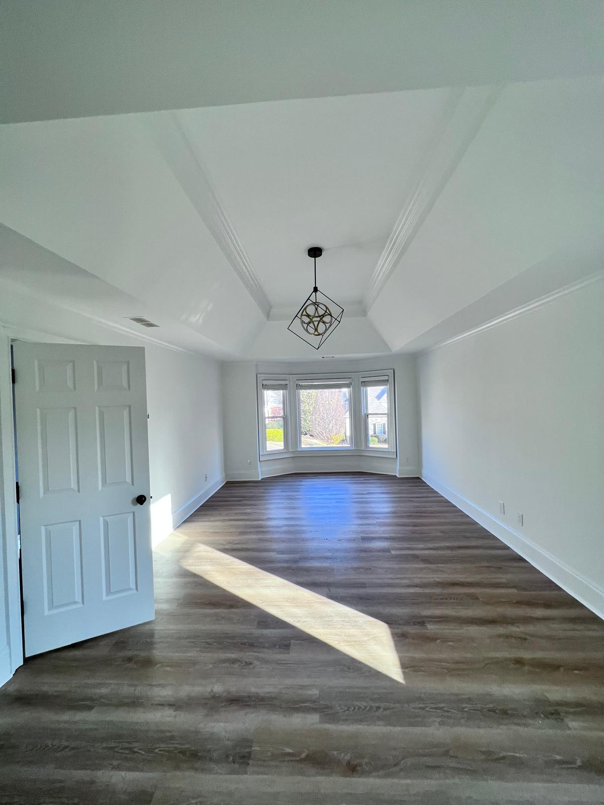 Bedroom interior painting